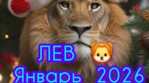 ЛЕВ 🦁 Январь 2026 года. Гороскоп и Расклад Таро