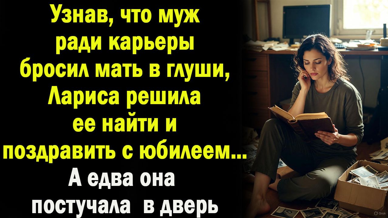Истории из жизни / Аудио рассказ / Бросил мать ради карьеры/ Слушать истории и рассказы смотреть онлайн