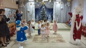 «Новогодние гости» утренник в яслях