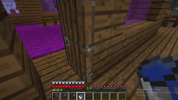 Minecraft лесная деревня часть 6