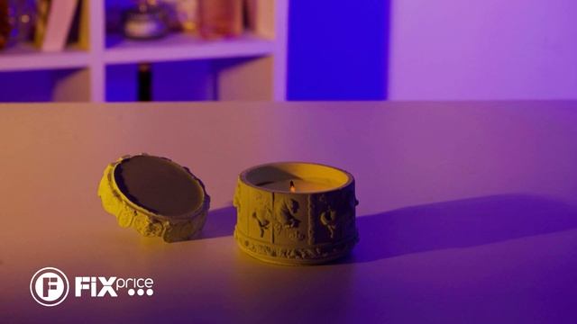 Новогодняя свеча "Карусель" | FIX PRICE смотреть онлайн