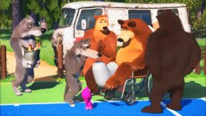 Маша и Медведь | Собираем Машины Пазлы на Время | Пазлы с Героями Мультика Маша и Медведь Смотреть