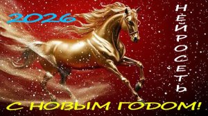 С НОВЫМ 2026 ГОДОМ! Слова: Владимир Гирченко. Музыка, исполнение и видео: Нейросеть.
