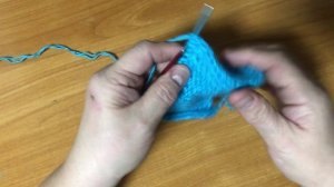 Другая плотная лицевая гладь спицами