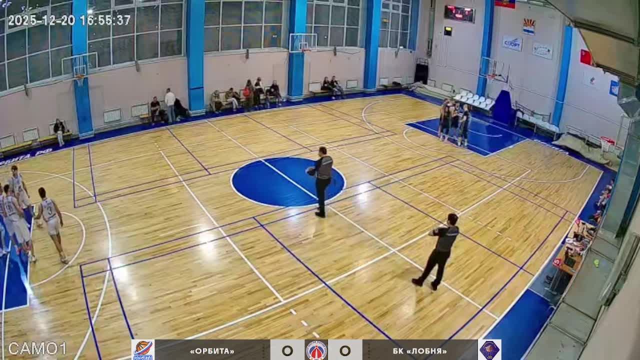20.12.2025 Чемпионат МО по баскетболу среди мужских команд "Орбита" Дзержинский - "Лобня" Лобня смотреть онлайн