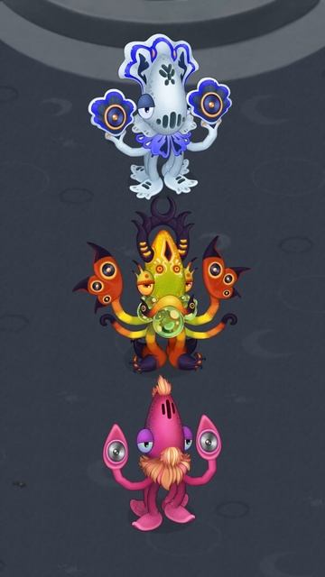 Все Виды Кальприза на Острове Мифов - My Singing Monsters смотреть онлайн