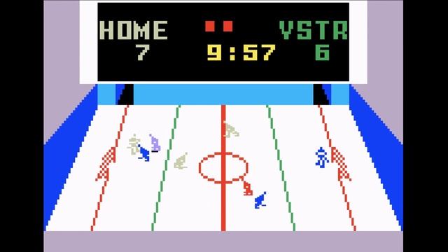 Slap Shot Super Pro Hockey [Intellivision] - Level Super Pro (Hardest)