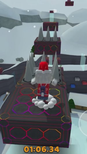 Паркур в снежной долине - Super Bear Adventure  Bear Adventure