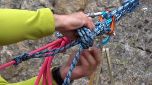 Элементы спасработ. Спуск напарника без сопровождения. Метод на узле УИАА