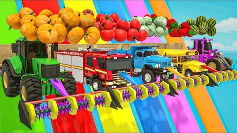 Песня «Бинго» + «Старый Макдональд», детские машинки, фрукты и футбольные мячи — детские стишки смотреть онлайн