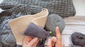 Итоги недели.Вязание спицами.