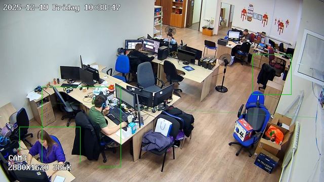 Пример записи Камера видеонаблюдения IP 5Мп Ps-Link BMV4X50IP смотреть онлайн