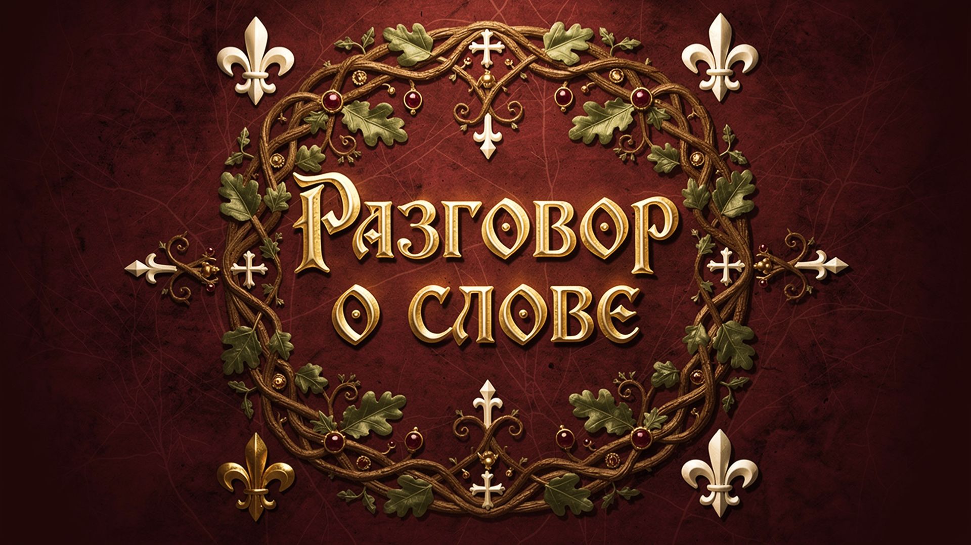 Разговор о слове | Лука Зачало 1-2 | 1:1-23 | Размышления над Евангелием | часть 1