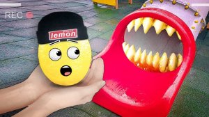 нубастер горка пожиратель !!! нашел горку пожиратель в реальной жизни