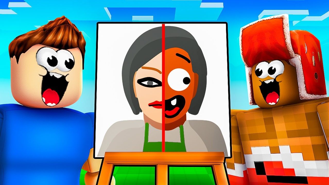 ✏️Нарисуй СКУЛБОЙ за 1 МИНУТУ в Роблокс!😱 смотреть онлайн