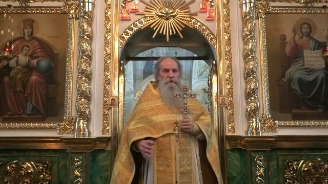 Проповедь отца Павла. Неделя 28-я по Пятидесятнице. 21.12.25 смотреть онлайн