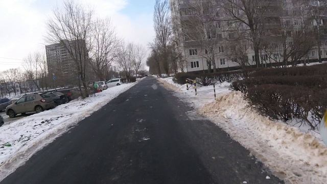 Dualtron City. Снег и лёд.