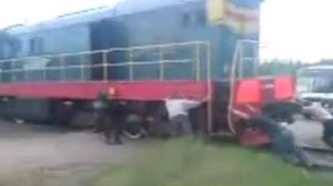 Заводят с толкача