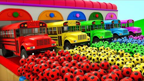 Семейные песни Finger — «Цвета школьного автобуса» — детские стишки и песенки смотреть онлайн