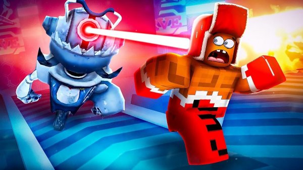 ПОБЕГ от ДИКОГО РОБОТА в Роблокс!😱