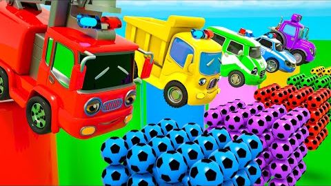 Спой песенку! — «Колёса автобуса» — «Прыжки на футбольном мяче» — Детские потешки и песенки смотреть онлайн