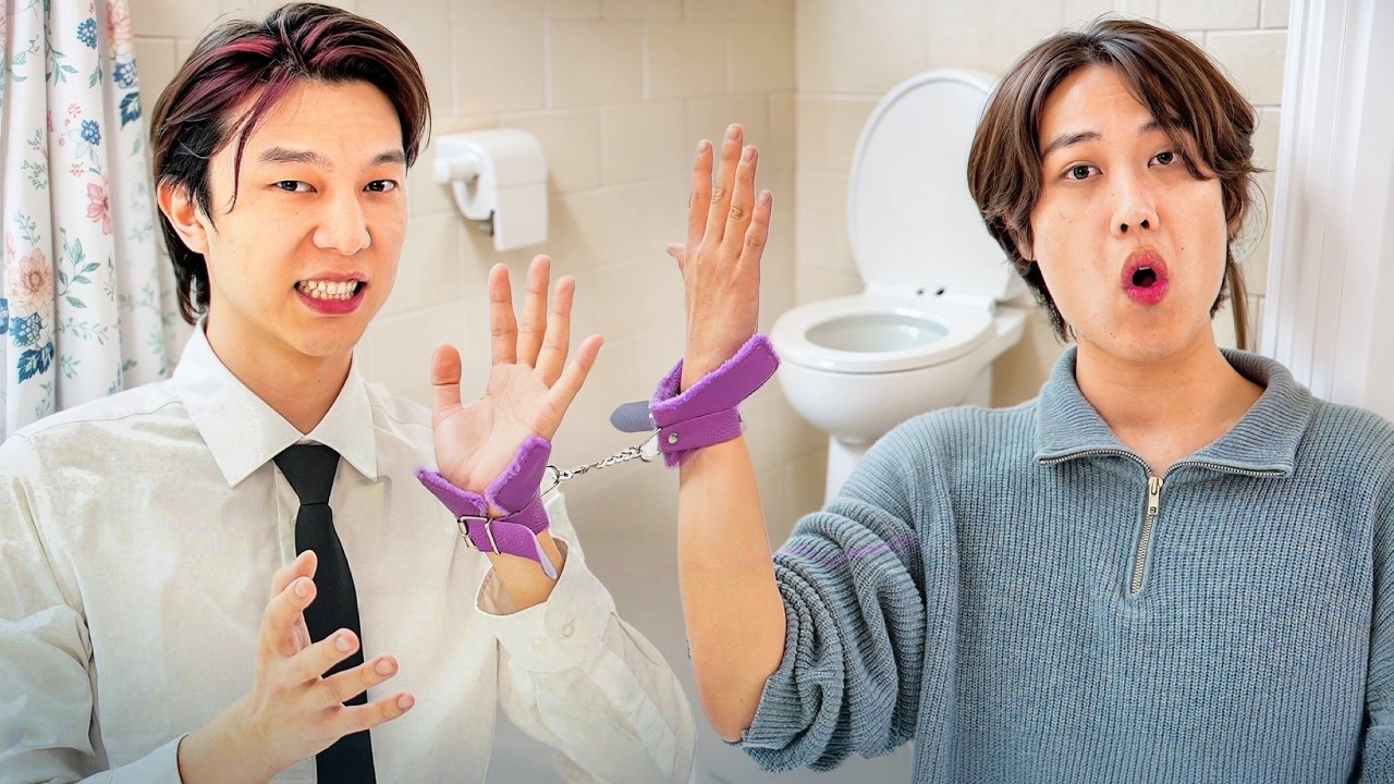 24 ЧАСА В НАРУЧНИКАХ! ХАНГУКИ СВЯЗАНЫ