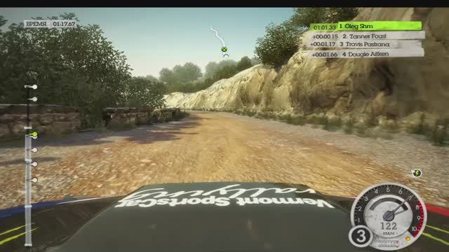 Colin McRae. Dirt 2 Руль. Logitech Driving Force GT