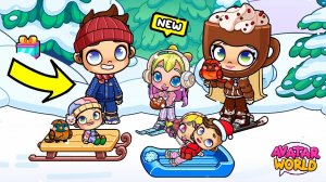 ВСЕ СЕКРЕТЫ 🏂 ГОРНОЛЫЖНЫЙ КУРОРТ  в AVATAR WORLD ИСТОРИЯ 💕 РУТИНА СЕМЬИ ОБНОВЛЕНИЕ СЕКРЕТЫ