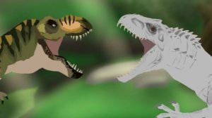 Бак vs Индоминус Рекс | Анимация (часть 3)