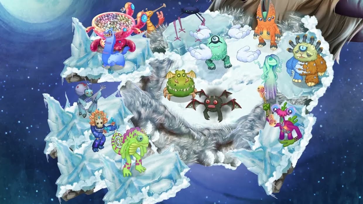 Фанатский Зеркальный Островок Тени - Вся Песня (My Singing Monsters, Мои Поющие Монстры, Msm, Мсм) смотреть онлайн