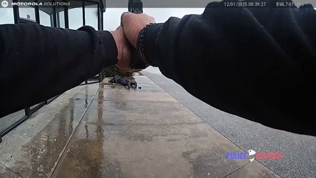 #США #Bodycamera Хьюстон, Техас, 1 декабря 2025 года . Полицейские прибывший на вызов