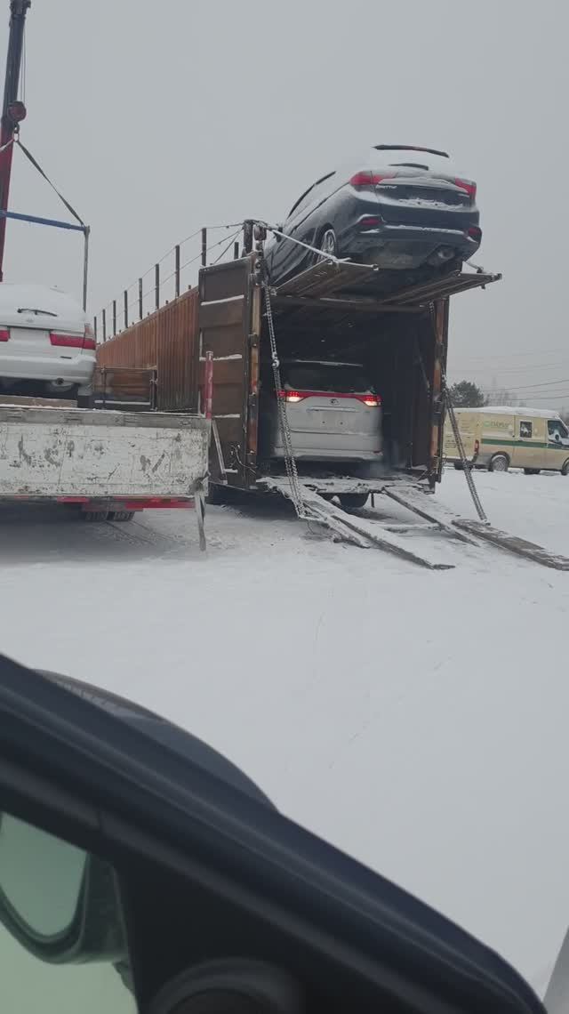 Приход машин с Японий во Владивосток и из Владивостока в Иркутск, встречаем. смотреть онлайн
