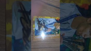 распаковка футбольных карт