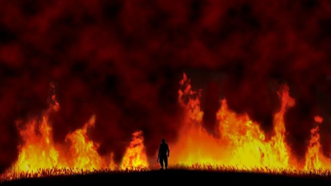 Полнеба пламя.Татьяна Резник. смотреть онлайн