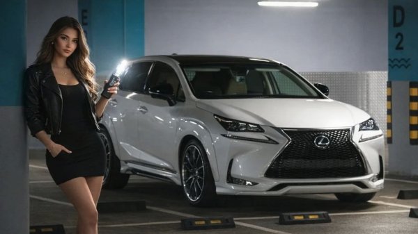 Вежливая подсветка Lexus NX