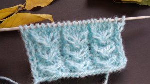 10. МК# ОЧЕНЬ КРАСИВЫЙ ВЕРТИКАЛЬНЫЙ УЗОР# "ВЕРТИКАЛЬНЫЕ ДОРОЖКИ " СПИЦАМИ#