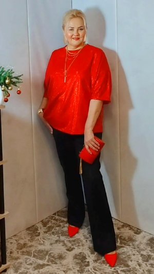 Новогодние НАРЯДЫ Plus Size с Wildberries! Что НАДЕТЬ на Новый Год 2026