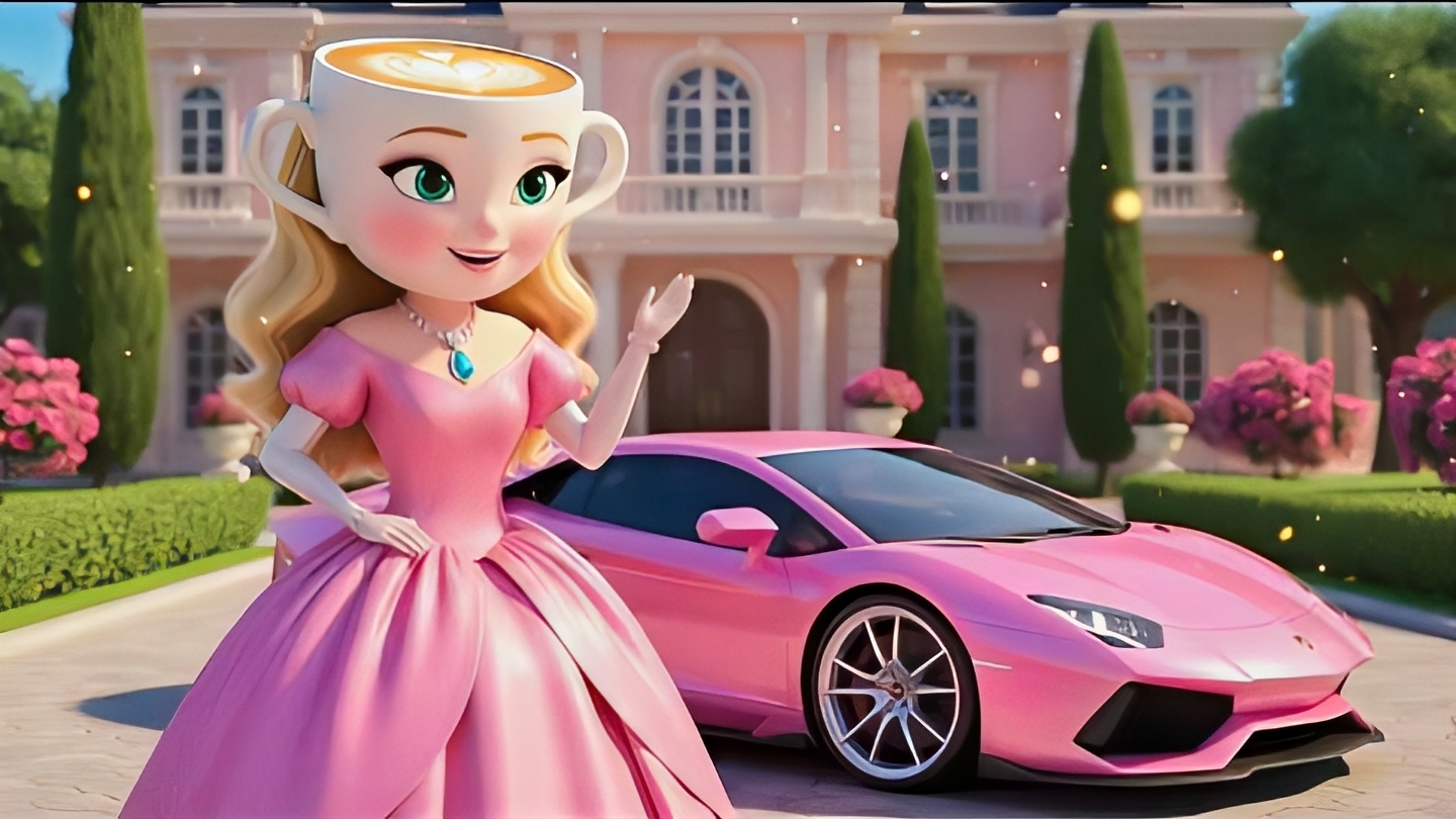 Балерина Капучина пришла на шоу своей мамы с красивым макияжем смотреть онлайн