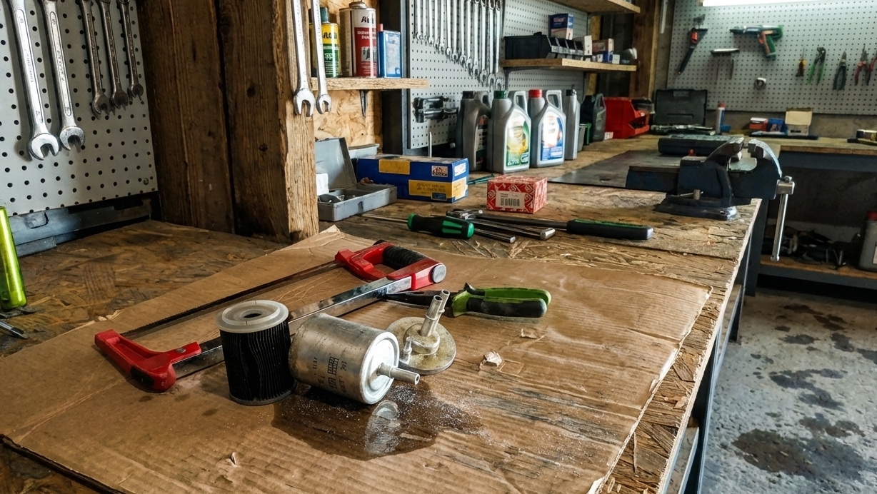 Топливный фильтр после пробега вскрываем и смотрим, что внутри! смотреть онлайн