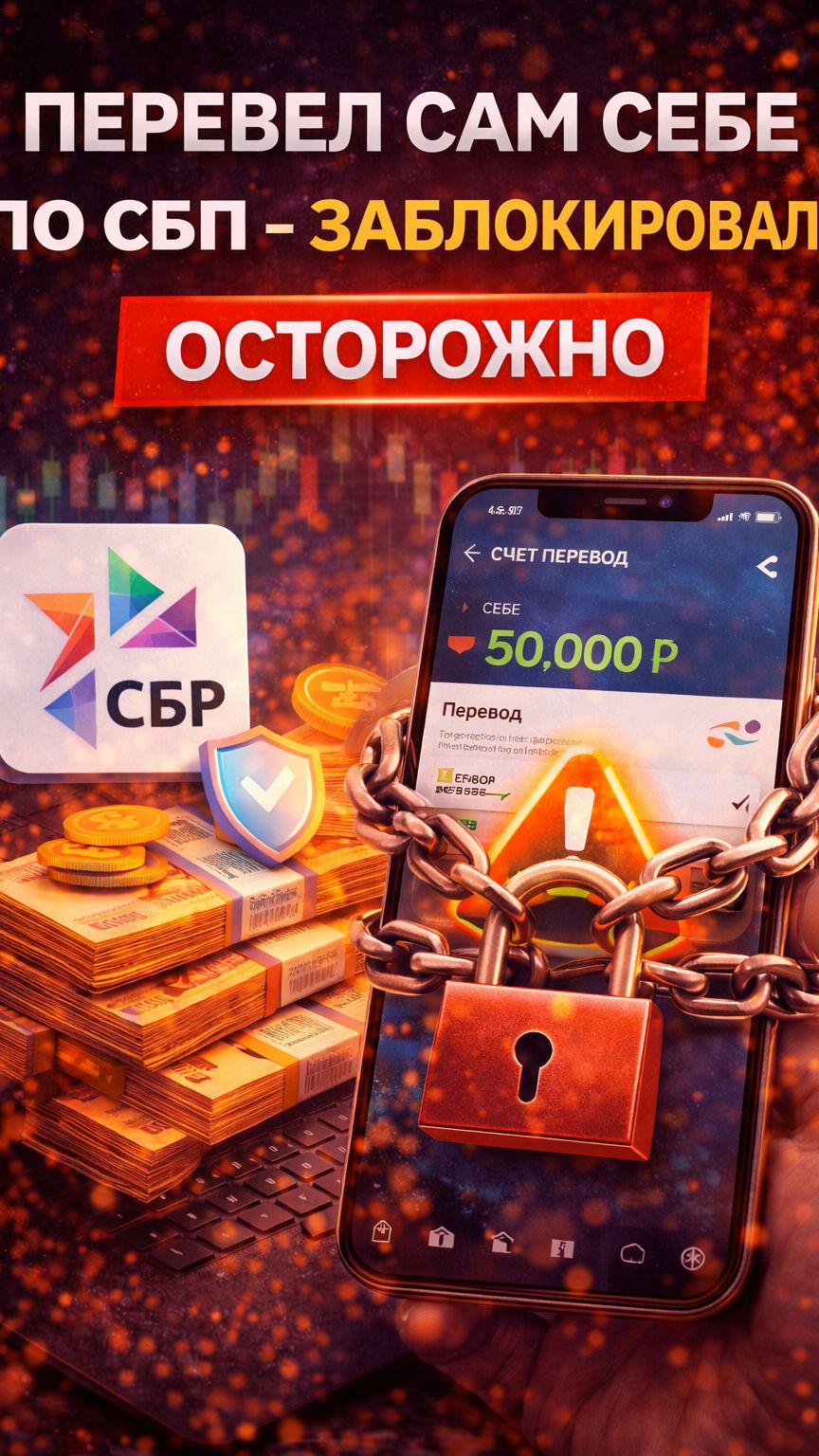 Перевел сам себе по СБП-заблокировали ОСТОРОЖНО смотреть онлайн