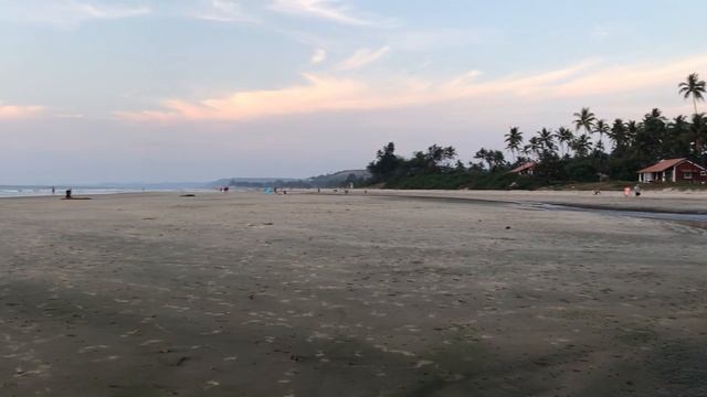 Пляж Ашвем, Северный Гоа, Индия смотреть онлайн