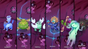 Островок Тени, но те Монстры Которые Поют, Приближены - My Singing Monsters (Мои Поющие Монстры)