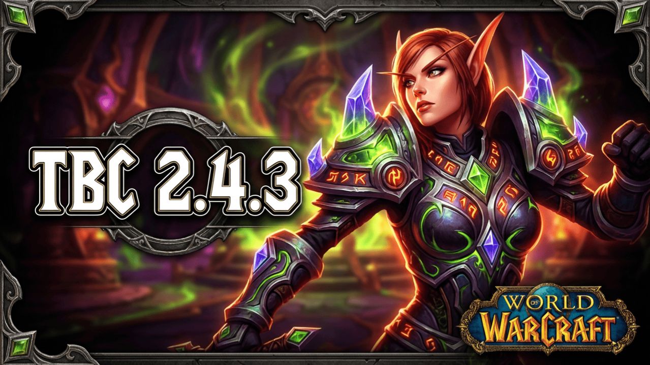 Стрим #WoW 2.4.3 Рейды и PvP