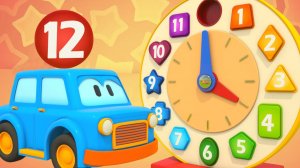 ️Изучаем ЧАСЫ в новом сборнике мультфильмов: Умные машинки