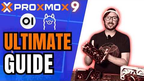 Local Ai Server Setup Guides Proxmox 9 - OpenWEBUI Ollama in LXC w⧸ GPU Passthrough