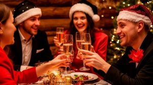 Новый год кружится