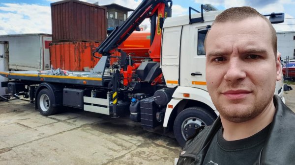 КАМАЗ 4308 . Осваиваем новую профессию!
