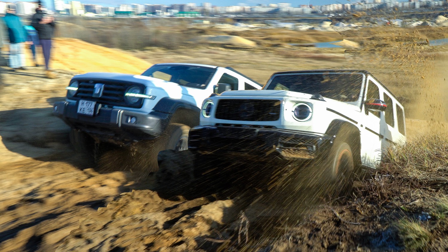 ТАКОГО ПОЗОРА ГЕЛИК НЕ ОЖИДАЛ. Битва с TANK 300 и HUMMER H2 на бездорожье смотреть онлайн