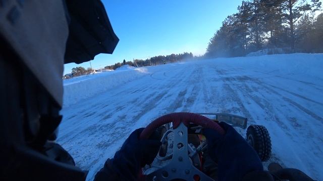 1 заезд зимний картинг г. Реж смотреть онлайн