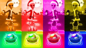 Зелёный Человек Танцует Baby Calm Down FULL HD Selena Gomez & Rema Official battle #38 в Tiles Hop